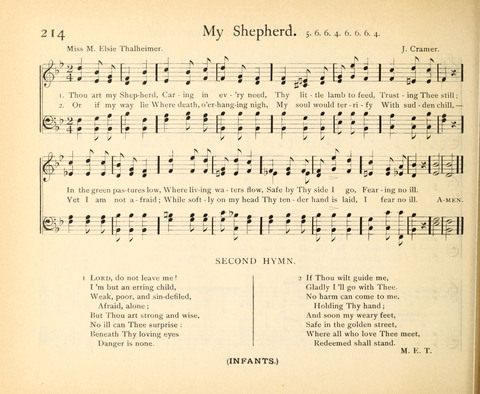 Plymouth Sunday-School Hymnal: for use in schools, prayer-meetings, and missions page 214