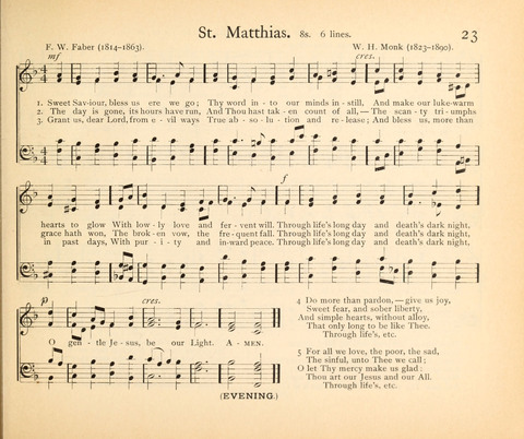 Plymouth Sunday-School Hymnal: for use in schools, prayer-meetings, and missions page 23