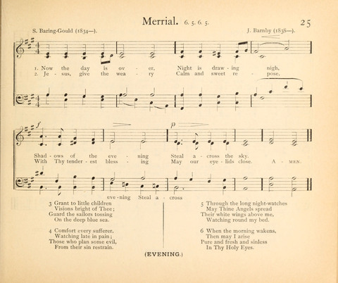 Plymouth Sunday-School Hymnal: for use in schools, prayer-meetings, and missions page 25