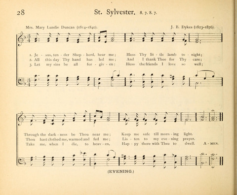 Plymouth Sunday-School Hymnal: for use in schools, prayer-meetings, and missions page 28