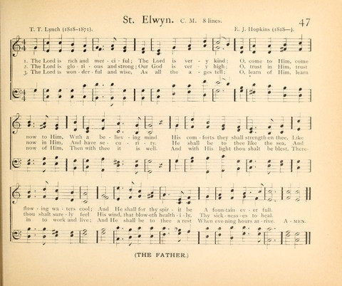 Plymouth Sunday-School Hymnal: for use in schools, prayer-meetings, and missions page 47