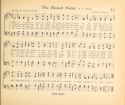 Plymouth Sunday-School Hymnal: for use in schools, prayer-meetings, and missions page 53