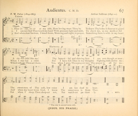 Plymouth Sunday-School Hymnal: for use in schools, prayer-meetings, and missions page 67