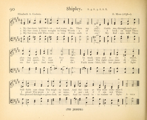 Plymouth Sunday-School Hymnal: for use in schools, prayer-meetings, and missions page 90