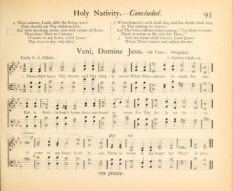 Plymouth Sunday-School Hymnal: for use in schools, prayer-meetings, and missions page 95