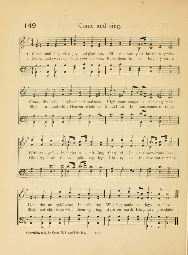 Pilgrim Songs: for the Sunday School page 144