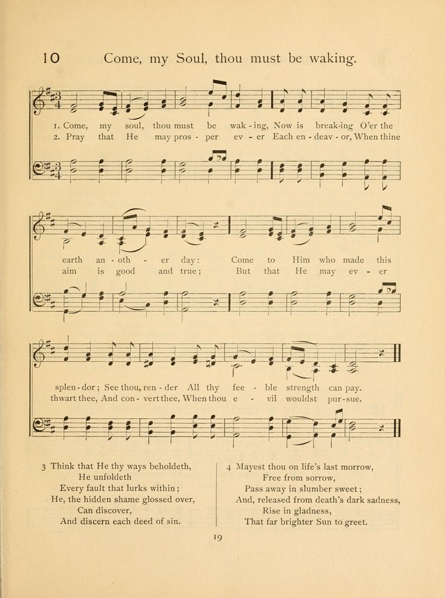 Pilgrim Songs: for the Sunday School page 19