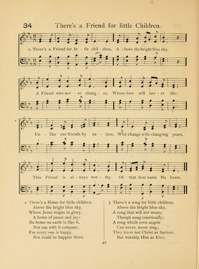 Pilgrim Songs: for the Sunday School page 42