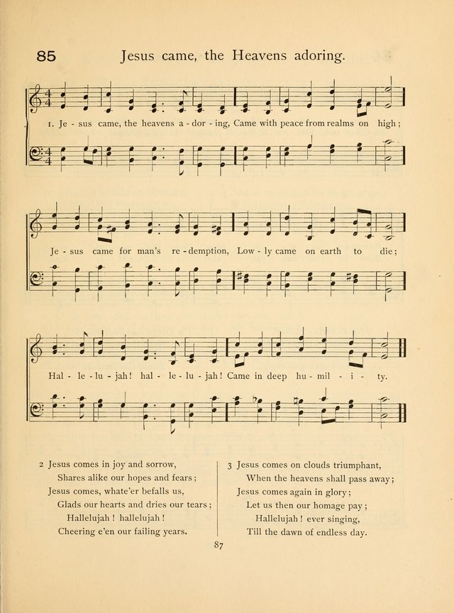 Pilgrim Songs: for the Sunday School page 87