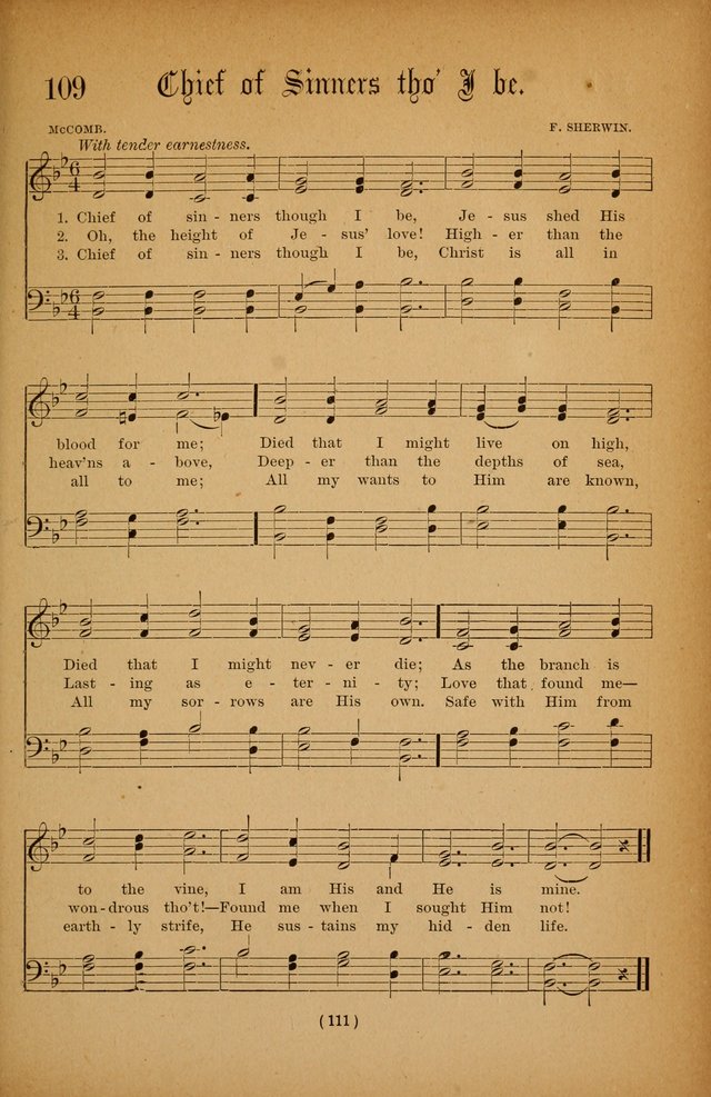 The Portfolio of Sunday School Songs page 111