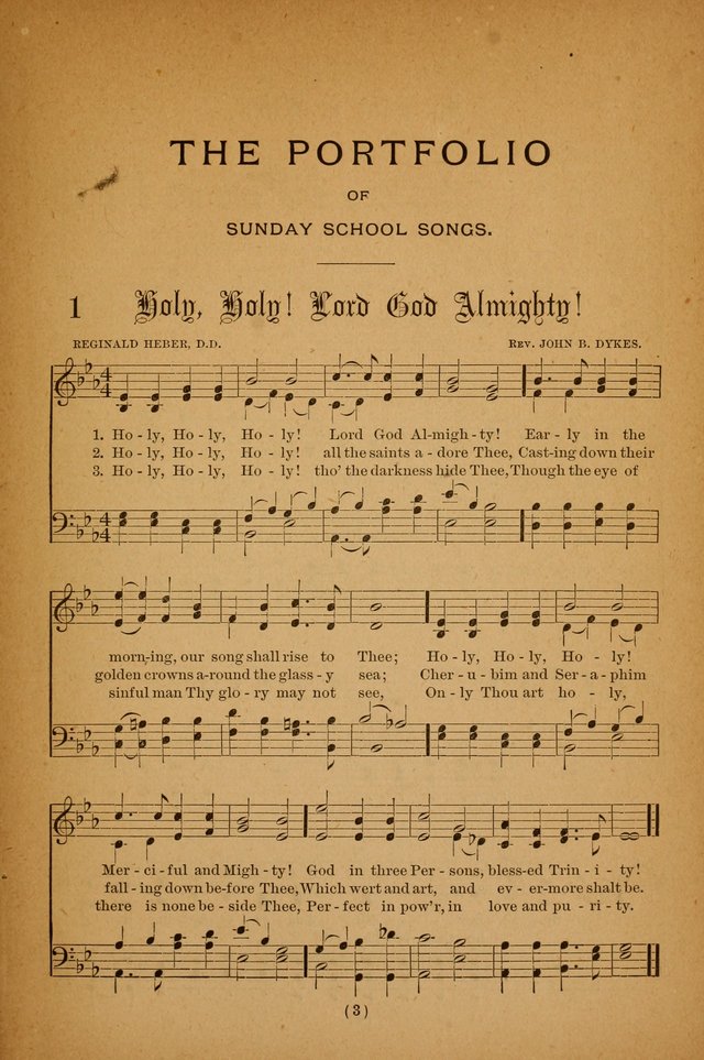 The Portfolio of Sunday School Songs page 3
