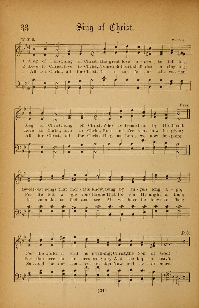 The Portfolio of Sunday School Songs page 34