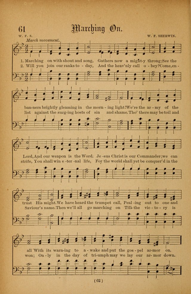 The Portfolio of Sunday School Songs page 62
