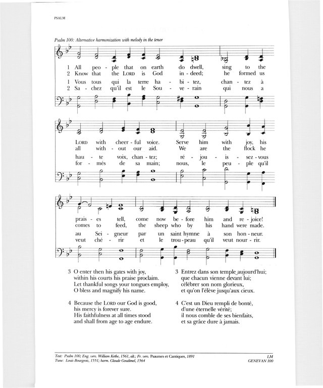 Psalter Hymnal (Gray) page 146