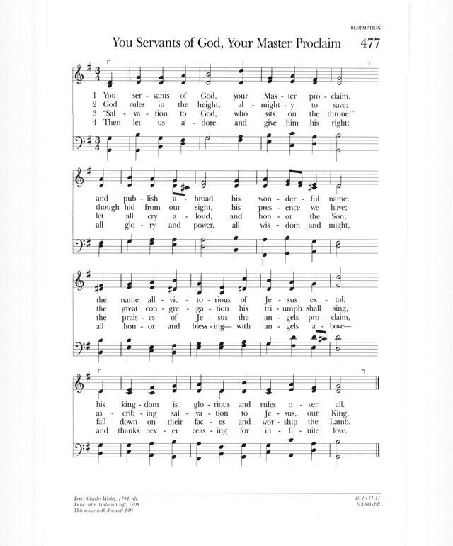 Psalter Hymnal (Gray) page 595