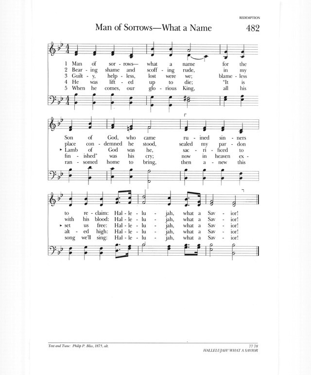 Psalter Hymnal (Gray) page 601