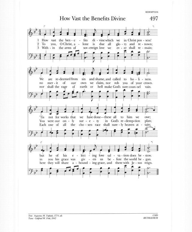 Psalter Hymnal (Gray) page 617