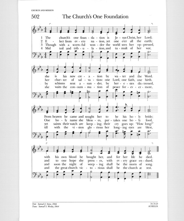 Psalter Hymnal (Gray) page 622