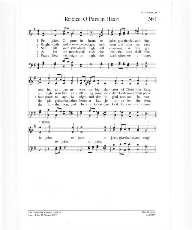 Psalter Hymnal (Gray) page 701