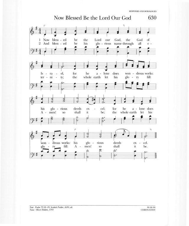 Psalter Hymnal (Gray) page 781