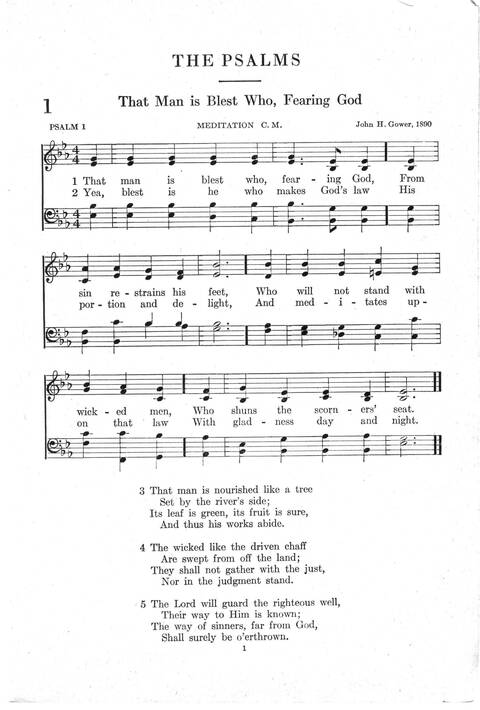 Psalter Hymnal (Red): doctrinal standards and liturgy of the Christian Reformed Church page 1