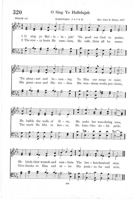Psalter Hymnal (Red): doctrinal standards and liturgy of the Christian Reformed Church page 364