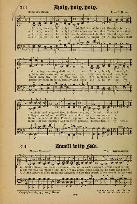 The Quartet: Four Complete Works in One Volume (Songs of Redeeming Love, The Ark of Praise, the Quiver of Sacred Song, and the Hymns of the Heart with Solos) page 276