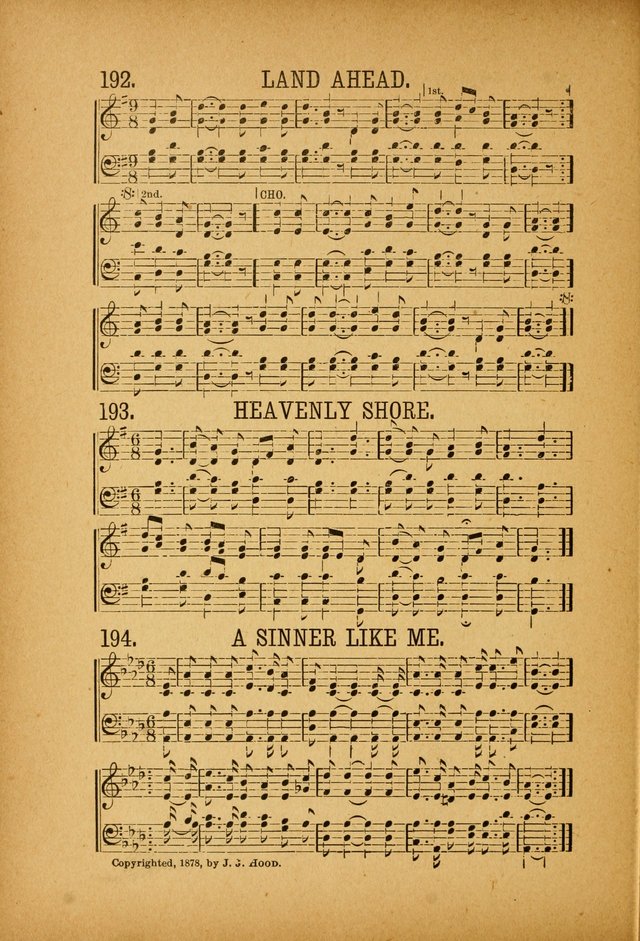Quartette: containing Songs for the Ransomed, Songs of Love Peace and Joy, Gems of Gospel Song, Salvation Echoes, with one hundred choice selections added page 146