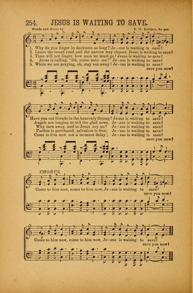 Quartette: containing Songs for the Ransomed, Songs of Love Peace and Joy, Gems of Gospel Song, Salvation Echoes, with one hundred choice selections added page 162