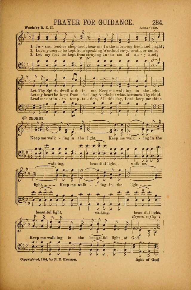 Quartette: containing Songs for the Ransomed, Songs of Love Peace and Joy, Gems of Gospel Song, Salvation Echoes, with one hundred choice selections added page 193