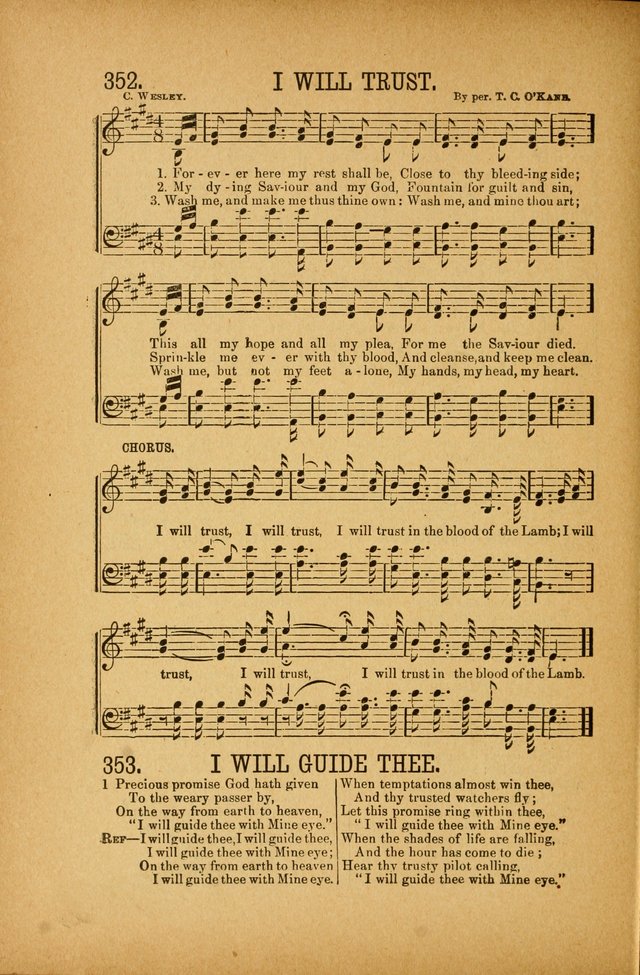 Quartette: containing Songs for the Ransomed, Songs of Love Peace and Joy, Gems of Gospel Song, Salvation Echoes, with one hundred choice selections added page 256