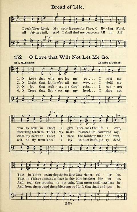 Quartets and Choruses for Men: A Collection of New and Old Gospel Songs to which is added Patriotic, Prohibition and Entertainment Songs page 151