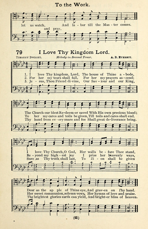 Quartets and Choruses for Men: A Collection of New and Old Gospel Songs to which is added Patriotic, Prohibition and Entertainment Songs page 81