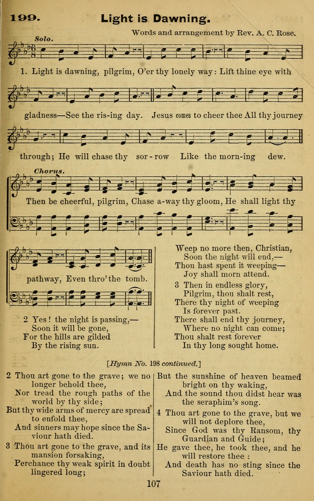 The Revivalist: a Collection of Choice Revival Hymns and Tunes page 107