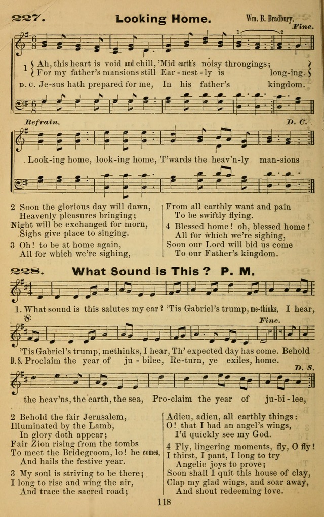 The Revivalist: a Collection of Choice Revival Hymns and Tunes page 118