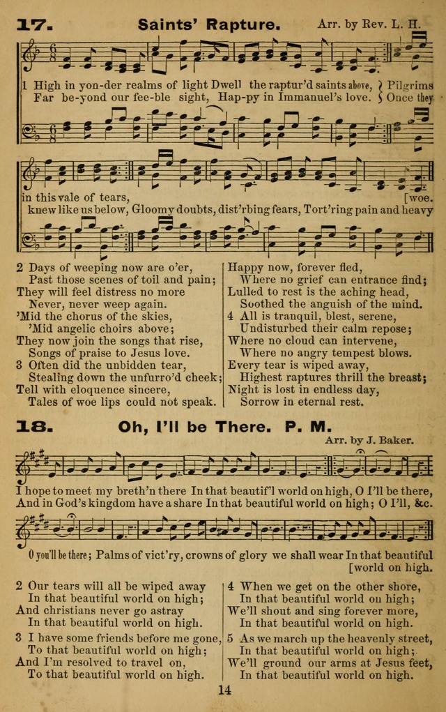 The Revivalist: a Collection of Choice Revival Hymns and Tunes page 14