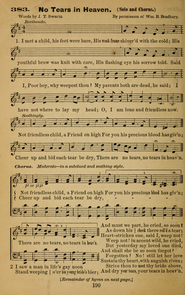 The Revivalist: a Collection of Choice Revival Hymns and Tunes page 190