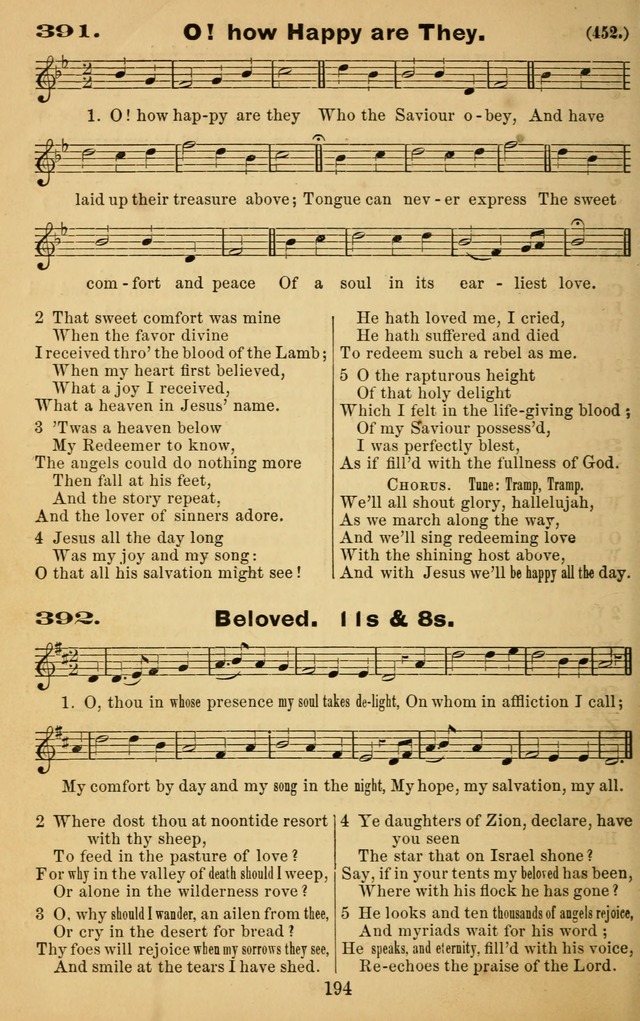 The Revivalist: a Collection of Choice Revival Hymns and Tunes page 194