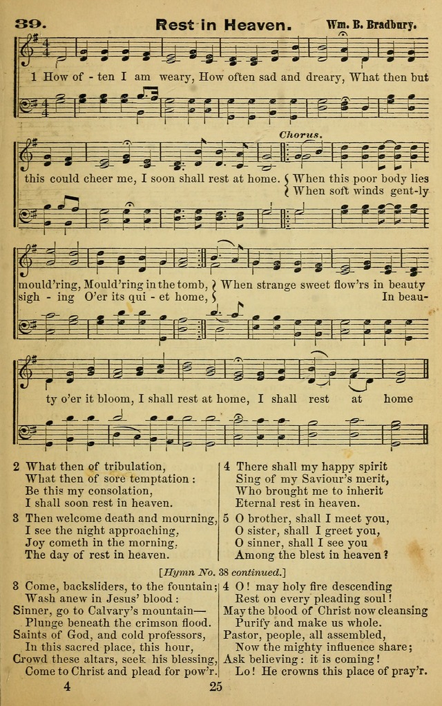 The Revivalist: a Collection of Choice Revival Hymns and Tunes page 25
