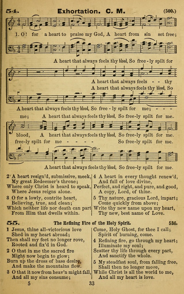 The Revivalist: a Collection of Choice Revival Hymns and Tunes page 33