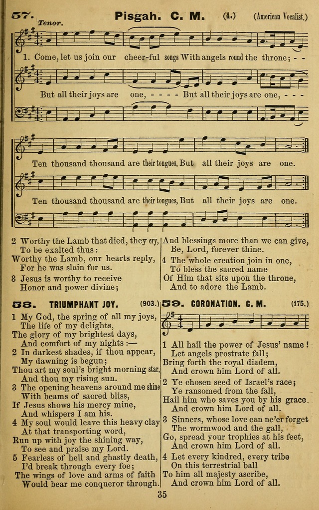 The Revivalist: a Collection of Choice Revival Hymns and Tunes page 35