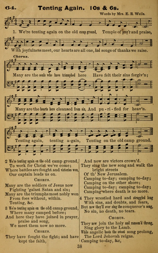 The Revivalist: a Collection of Choice Revival Hymns and Tunes page 38