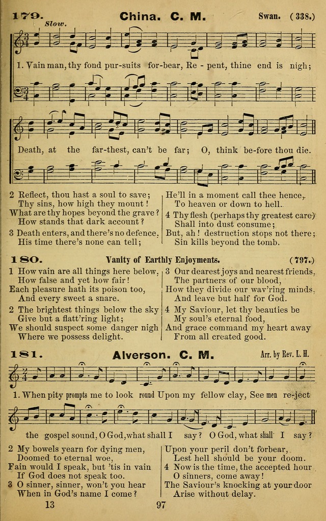 The Revivalist: a Collection of Choice Revival Hymns and Tunes page 97