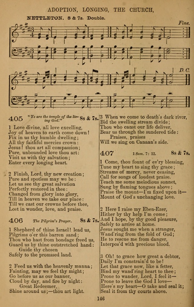 The Reformed Church Hymnal: with tunes page 146