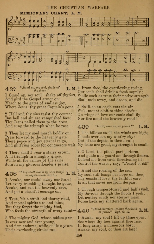 The Reformed Church Hymnal: with tunes page 156