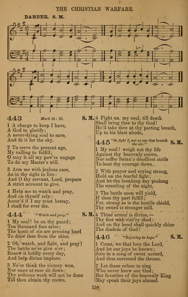The Reformed Church Hymnal: with tunes page 158