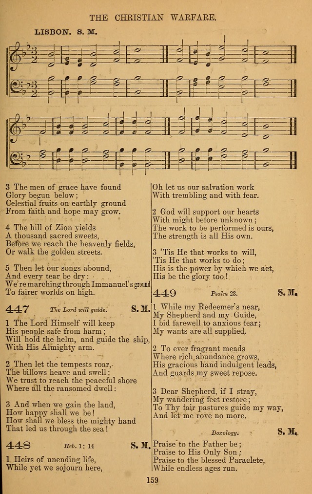 The Reformed Church Hymnal: with tunes page 159