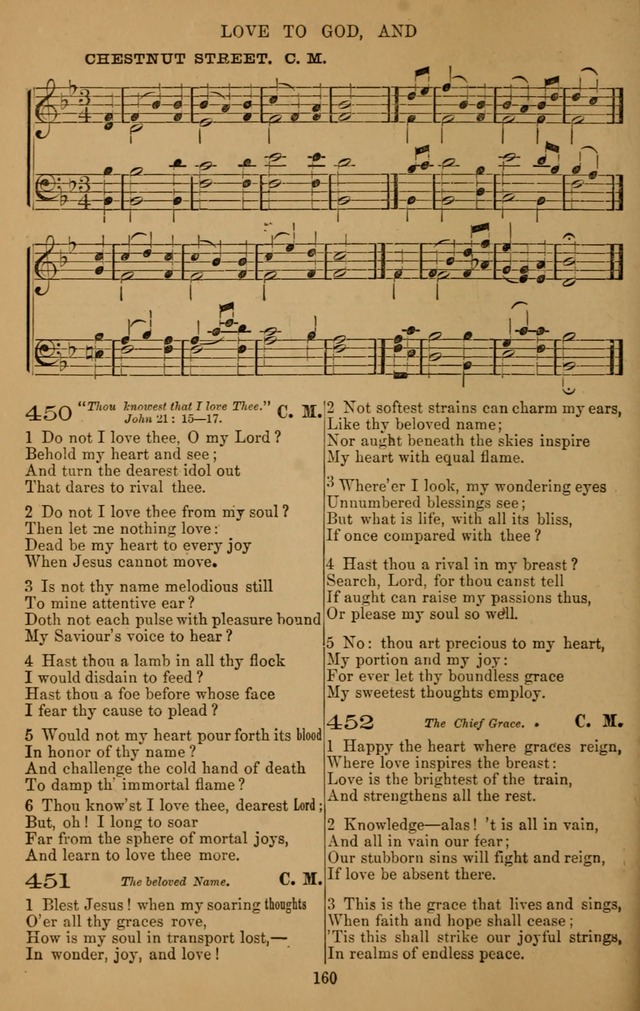 The Reformed Church Hymnal: with tunes page 160
