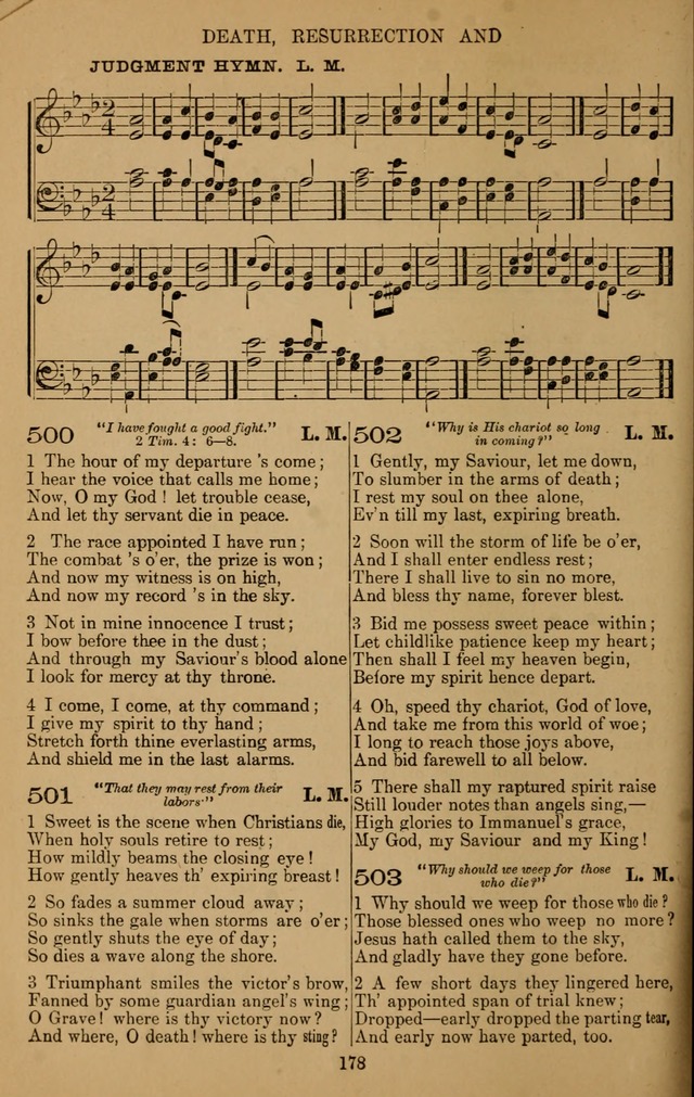 The Reformed Church Hymnal: with tunes page 178