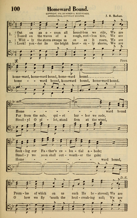 Rodeheaver Collection for Male Voices: One hundred and sixty Quartets and Choruses for men page 93
